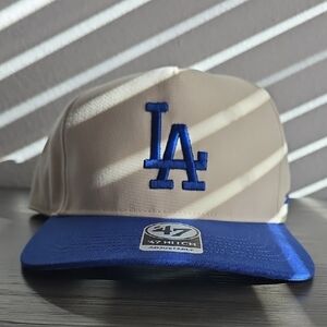 47 Brand Blue and Tan LA Hat